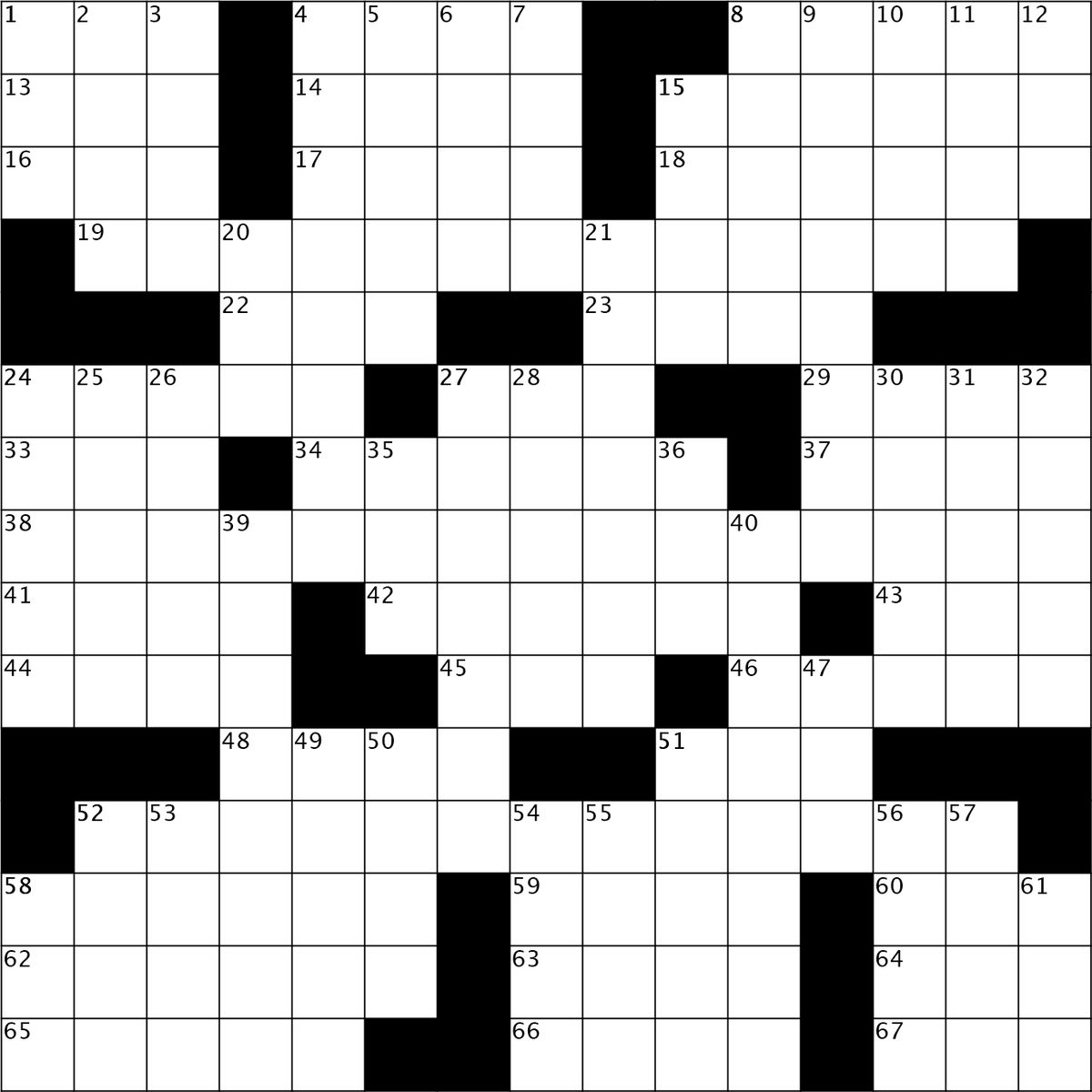 June 2023 crossword